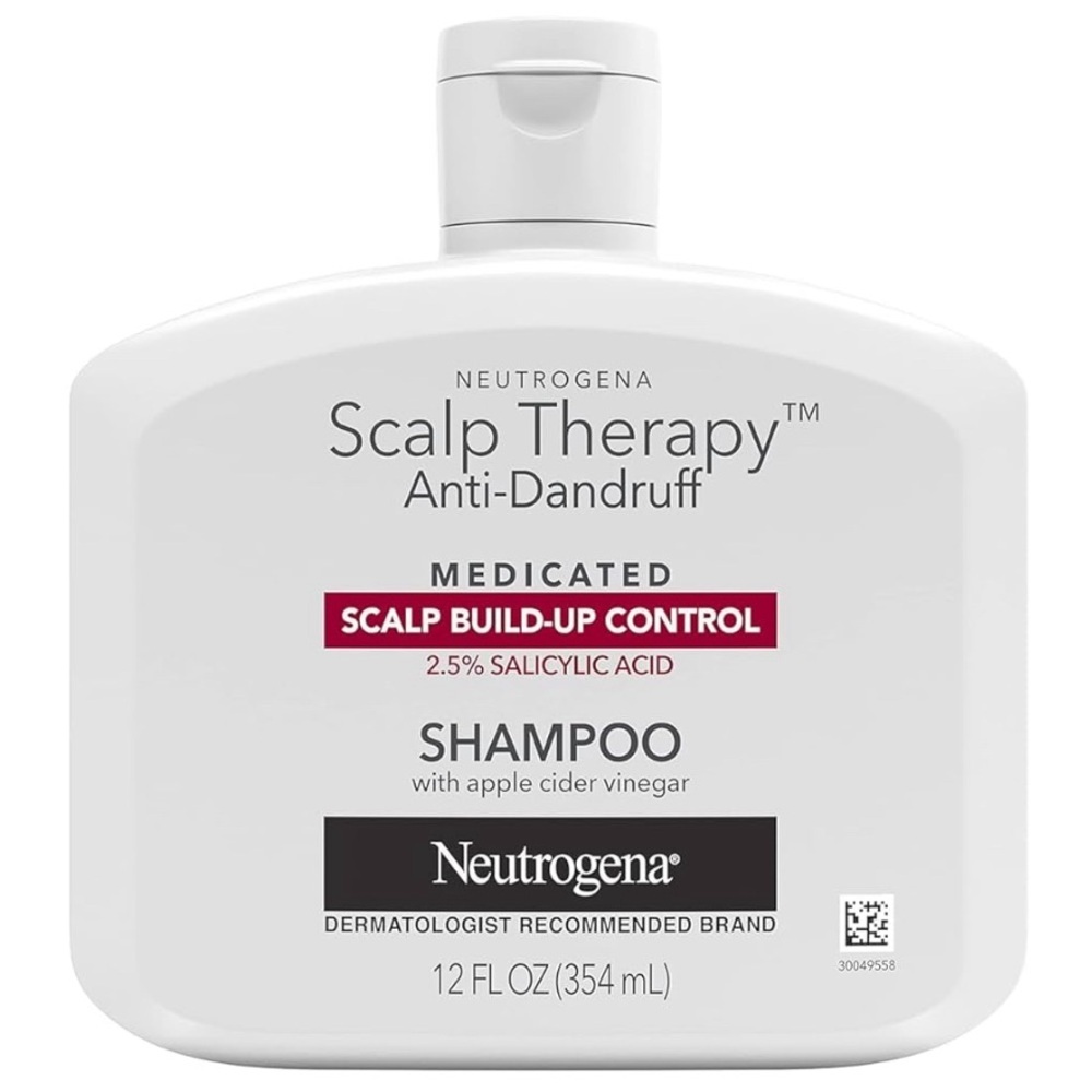 Neutrogena Scalp Therapy Anti-Dandruff Shampoo for Scalp Build-up Control 12 oz.
